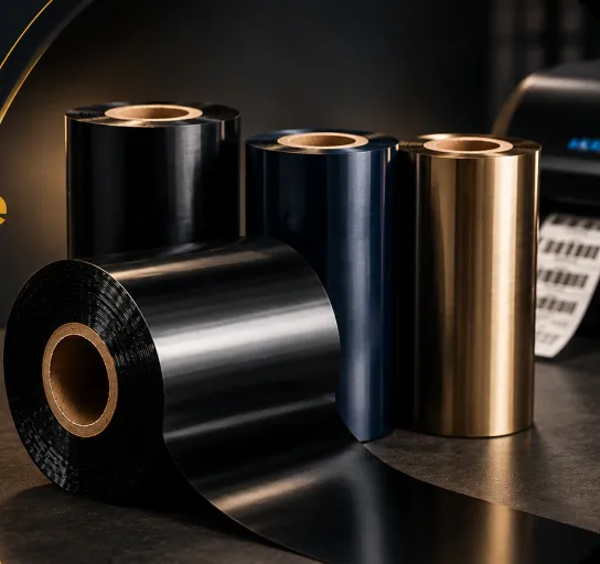 Rolos de ribbon para impressão térmica